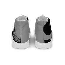 Men’s high top canvas shoes