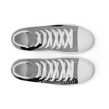 Men’s high top canvas shoes