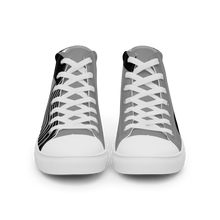 Men’s high top canvas shoes