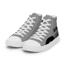 Men’s high top canvas shoes