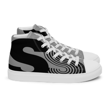 Men’s high top canvas shoes