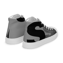 Men’s high top canvas shoes