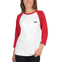 Steve "Silk" Hurley's ssh® branded Unisex 3/4 Sleeve Raglan Shirt | Tultex