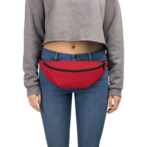 Fanny Pack (Red with Red and WhiteS&S)