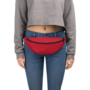 Fanny Pack (Red with Red and WhiteS&S)