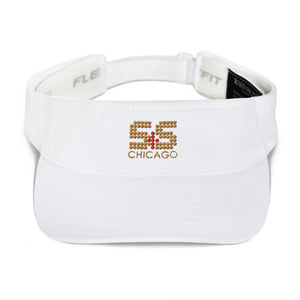 Visor (Flexfit with Gold and Red S&S)