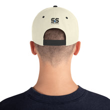 Classic Snapback Hat | Yupoong (With Embroidered Black and Aqua S&S)