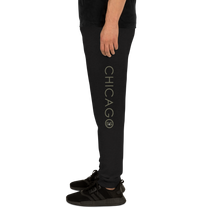 Unisex Joggers (Chicago S&S Vertical Military Green with White +)