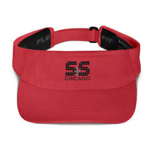 Visor (Flexfit with Black and Gray S&S)