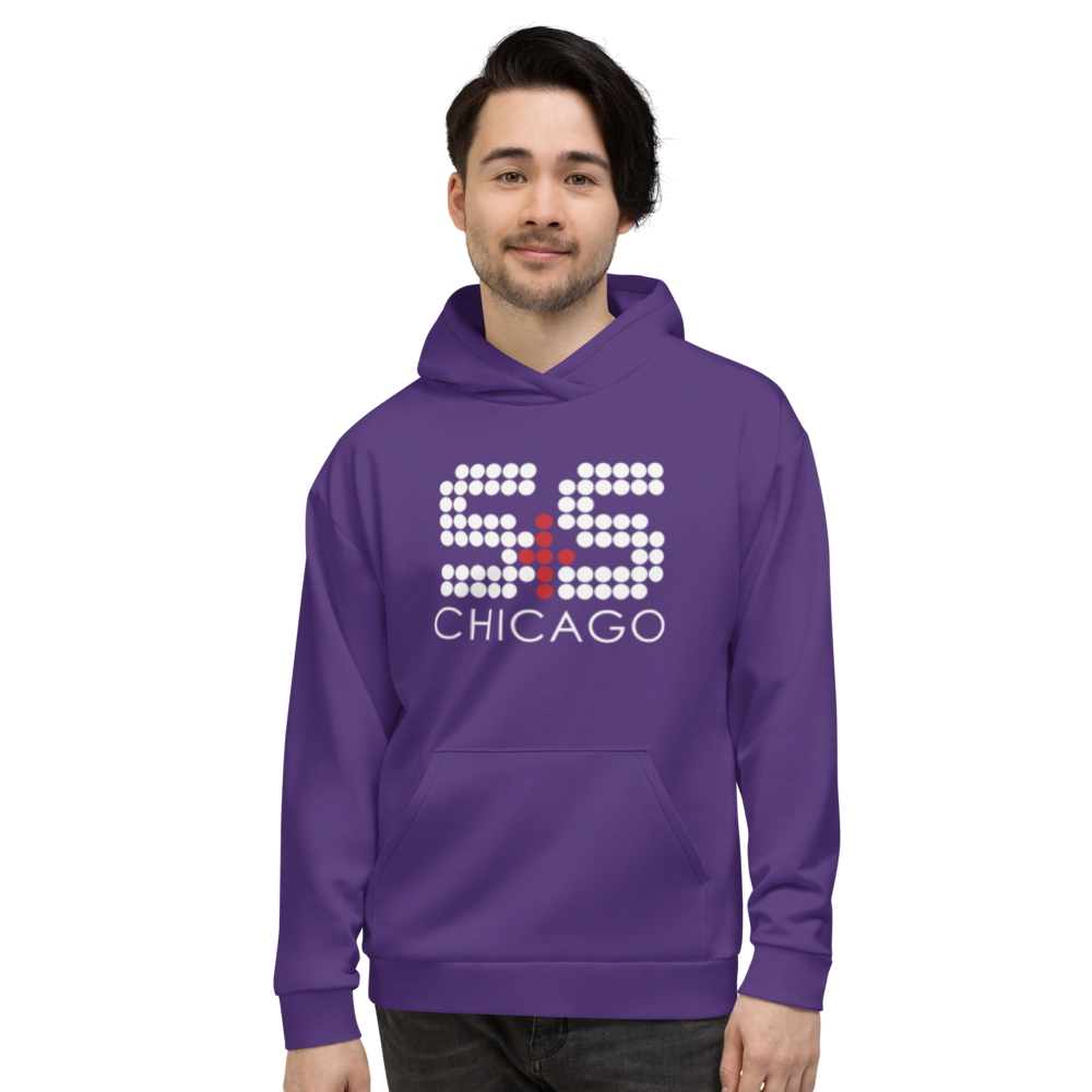 Purple S&S Unisex Hoodie