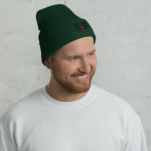 Cuffed embroidered S&S Beanie