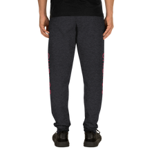 Unisex Joggers (Chicago S&S Vertical Shocking Pink with White +)