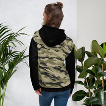 S&S Chicago Artist (Steve Silk Hurley) Unisex Hoodie (Black and Green Camouflage)