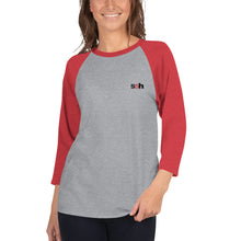 Steve "Silk" Hurley's ssh® branded Unisex 3/4 Sleeve Raglan Shirt | Tultex