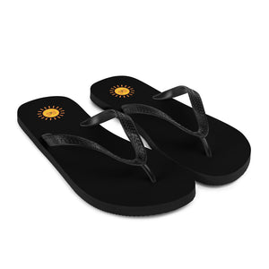 Flip-Flops (Black with Sunshine S&S)