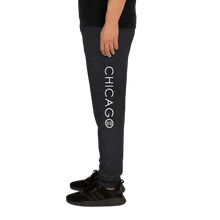 Unisex Joggers (Chicago S&S Vertical White with Red+)