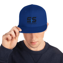 Classic Snapback Hat | Yupoong (With Embroidered Black and Aqua S&S)