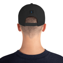 Classic Snapback Hat | Yupoong (With Embroidered Black and Aqua S&S)