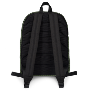 S&S Backpack (Green With Black and Green S&S Repeat)