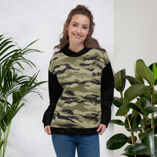 S&S Chicago Artist (Steve Silk Hurley) Unisex Hoodie (Black and Green Camouflage)