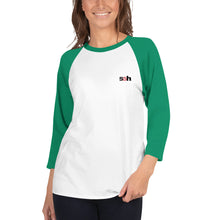 Steve "Silk" Hurley's ssh® branded Unisex 3/4 Sleeve Raglan Shirt | Tultex