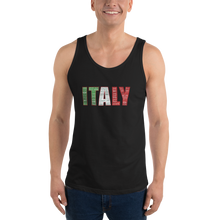 "Italy" (Red White and Green) Unisex Tank Top