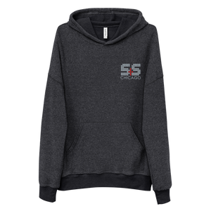 S&S Chicago Unisex sueded fleece hoodie