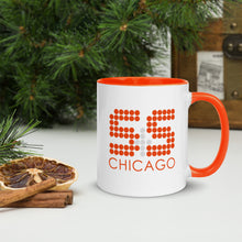S&S Chicago Mug with Orange Color Inside