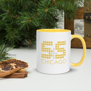 S&S Chicago Mug with Yellow Color Inside